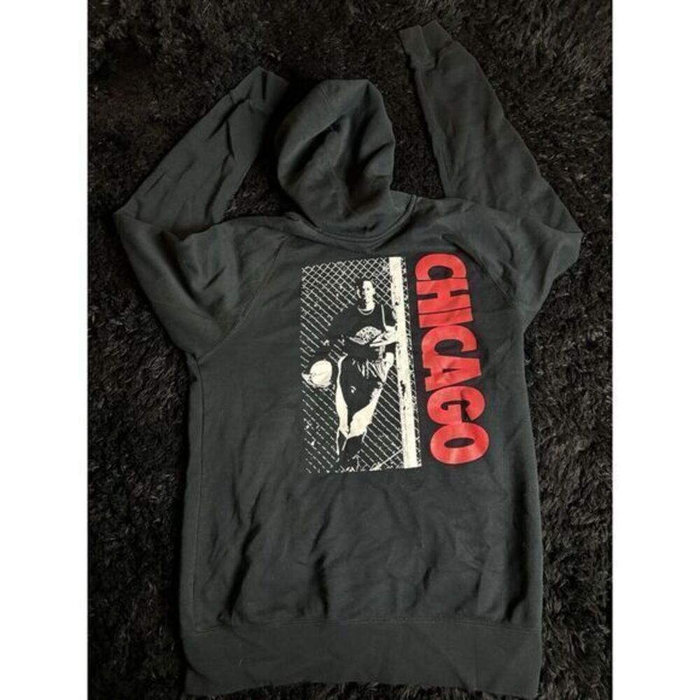 Air Jordan Medium Back Embroidery Retro Zip Up Men's Black‎ Hoodie